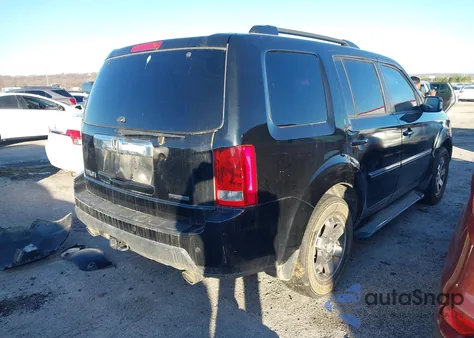 2010 Honda Pilot Touring from USA, damaged, VIN 5FNYF3H82AB010304